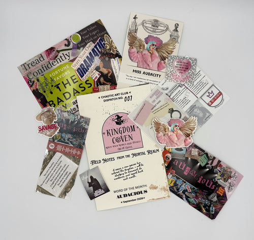 Gift the Chaos! 12-Month Chaotic Art Club Membership